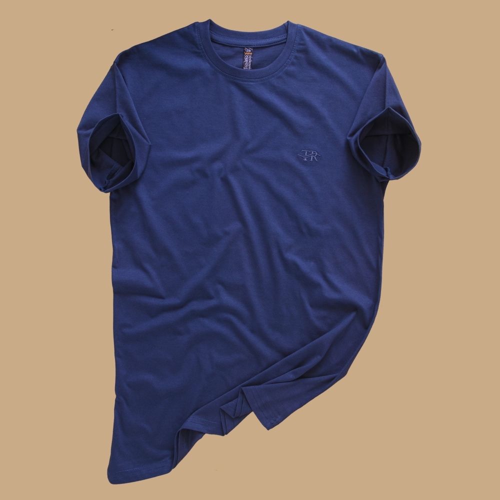 HOT selling(THHOR SERIES) by BlackTree ROUND NECK BLUE TSHIRT