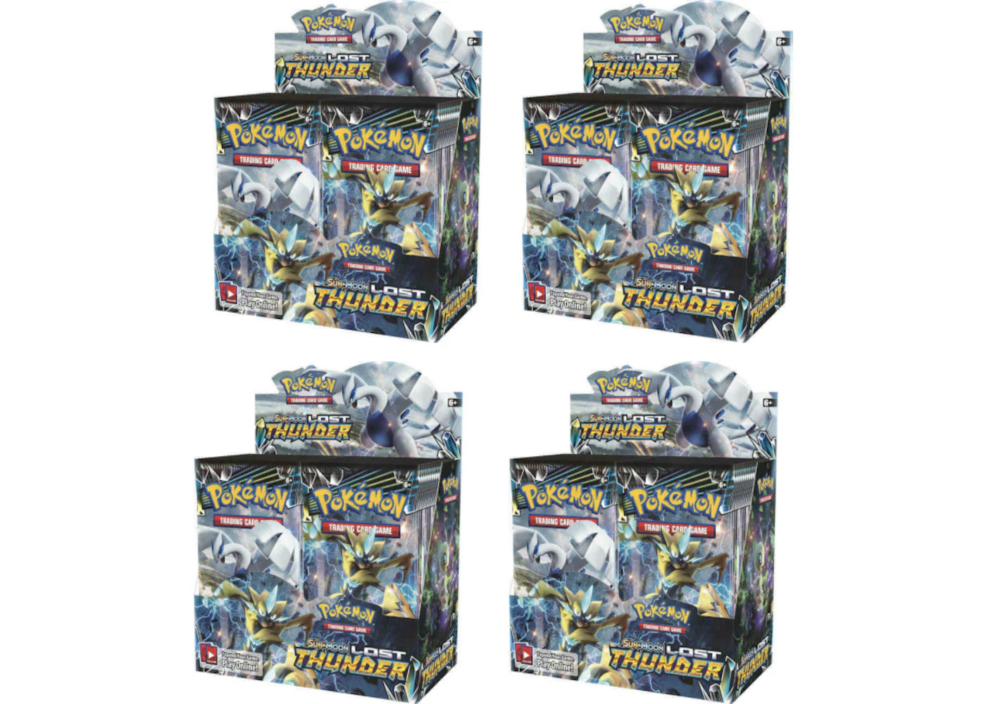 pokemon thunder booster box Pokemon TCG Simplified Chinese Sword & Shield Dynamax Clash: Thunder ( –  PokeWayne main image 1