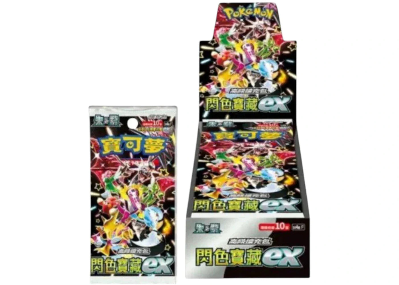 2023 Pokmon Scarlet & Violet Shiny Treasure EX (Traditional Chinese) High Class Booster Box SV4a 2023 Pokmon Scarlet & Violet Shiny Treasure EX (Traditional Chinese) High Class Booster Box SV4a