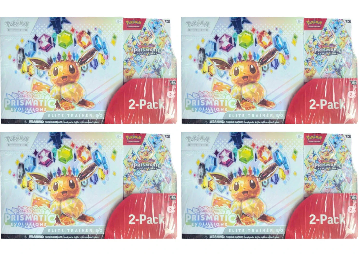 pokemon prismatic evolutions elite trainer box booster bundle 2 pack Amazon.com: Pokemon TCG Scarlet & Violet 8.5 Prismatic Evolutions Surprise  Box : Toys & Games main image 0