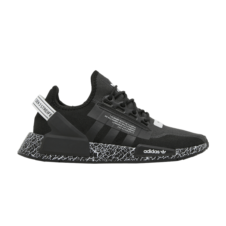 adidas NMD R1 V2 Crackled Black Carbon