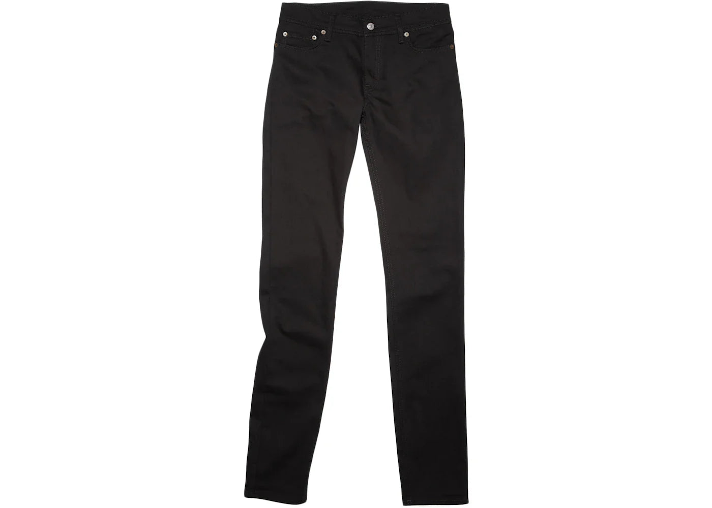 Acne Studios North Skinny Fit Denim Jeans Stay Black