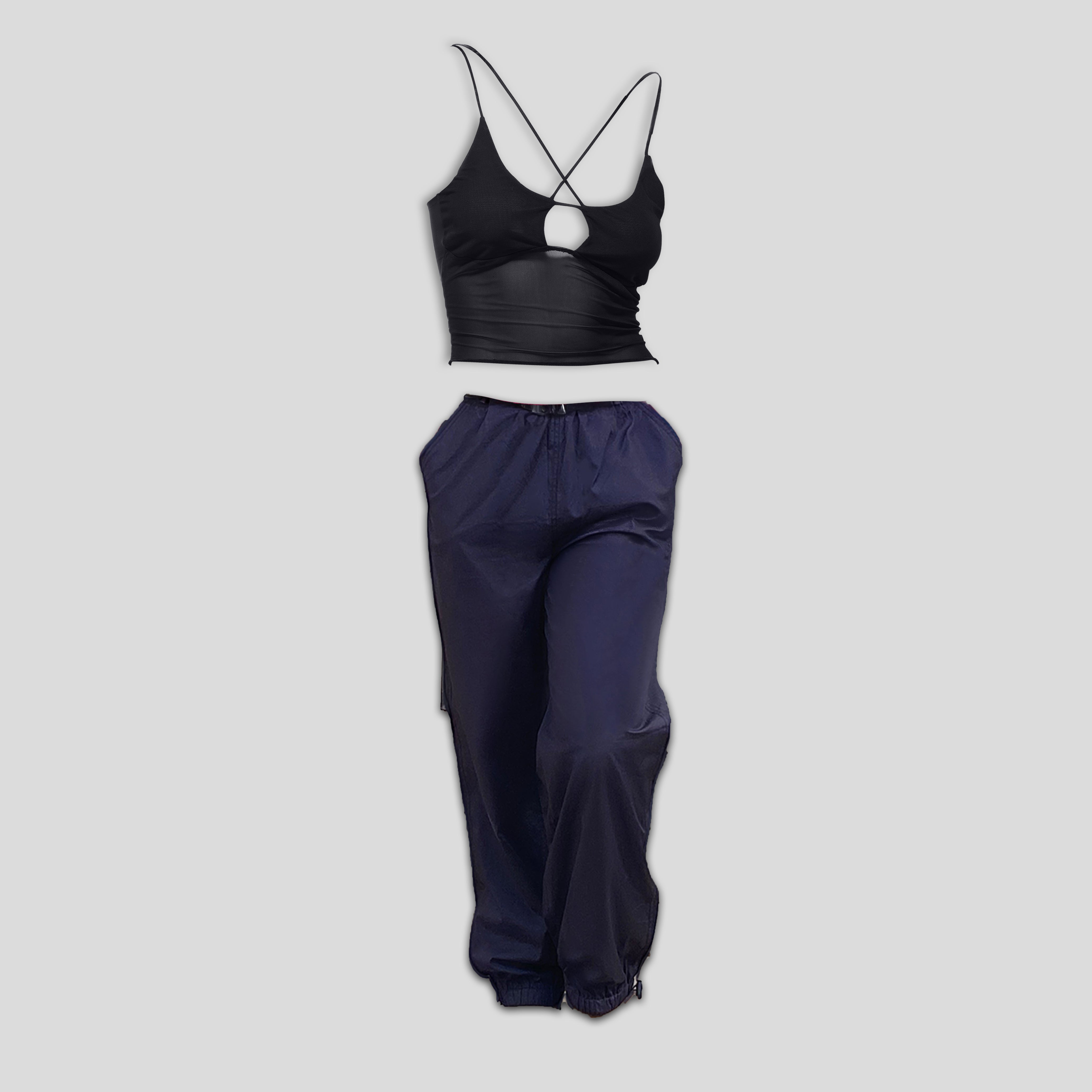 The Mia pants- Gunmetal