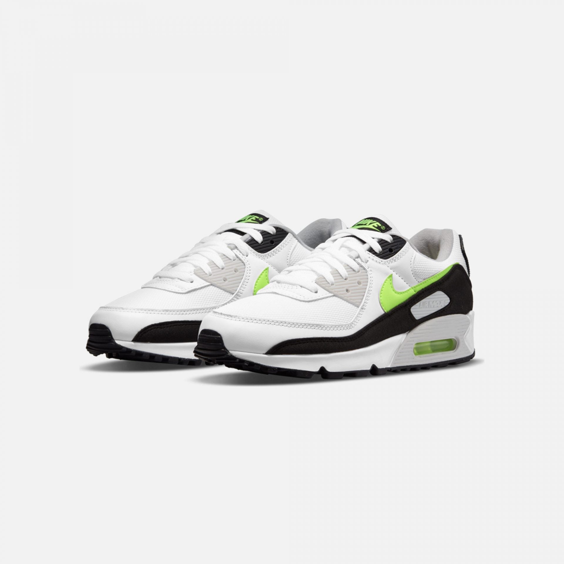 nike air max 90 black hot lime