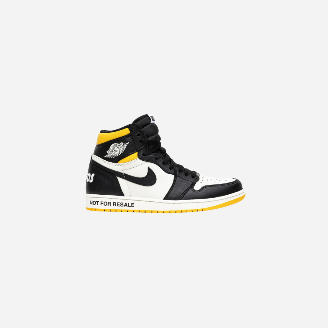 Resale Varsity Maize Air Jordan High Not For Resale Varsity Maize