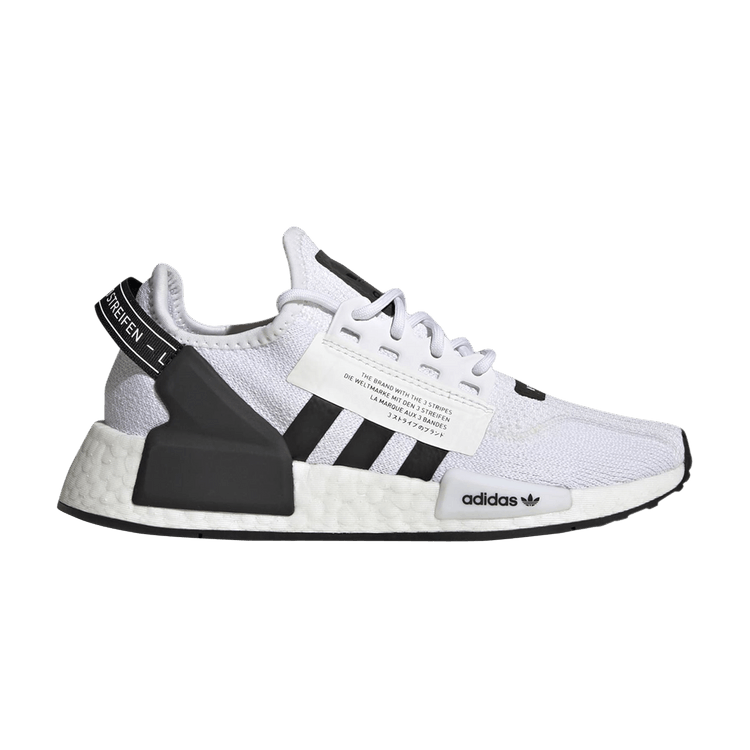 adidas gazelle silver green womens Shop Black Mens NMD R1 Lace Up Sneakers – Shoebacca main image 0