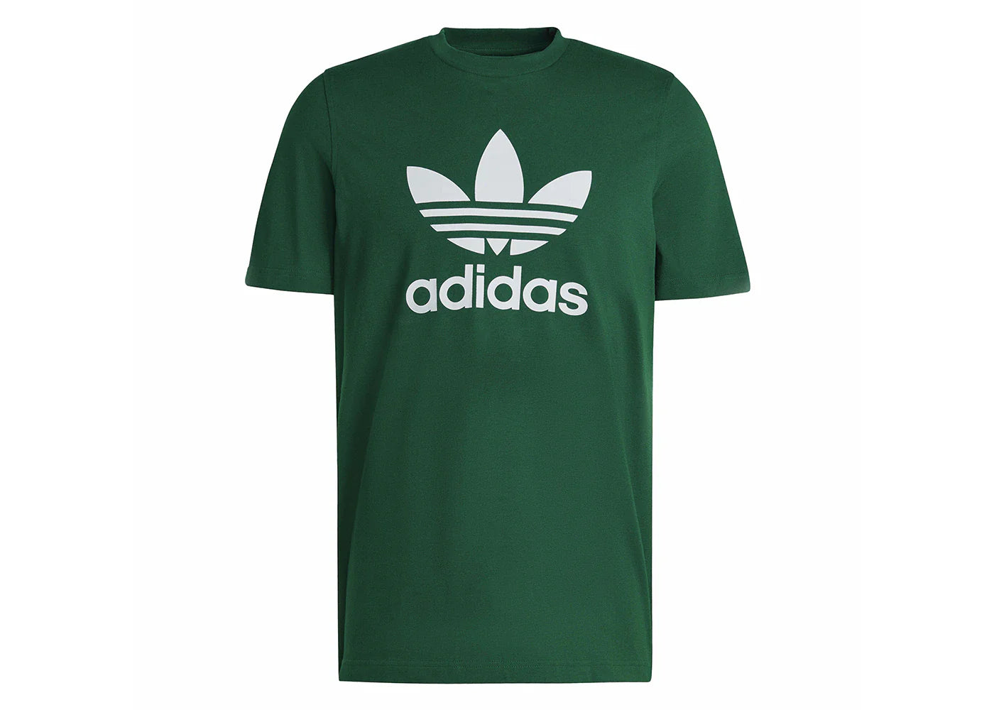 adidas Adicolor Classics Trefoil Tee Dark Green - Main Image