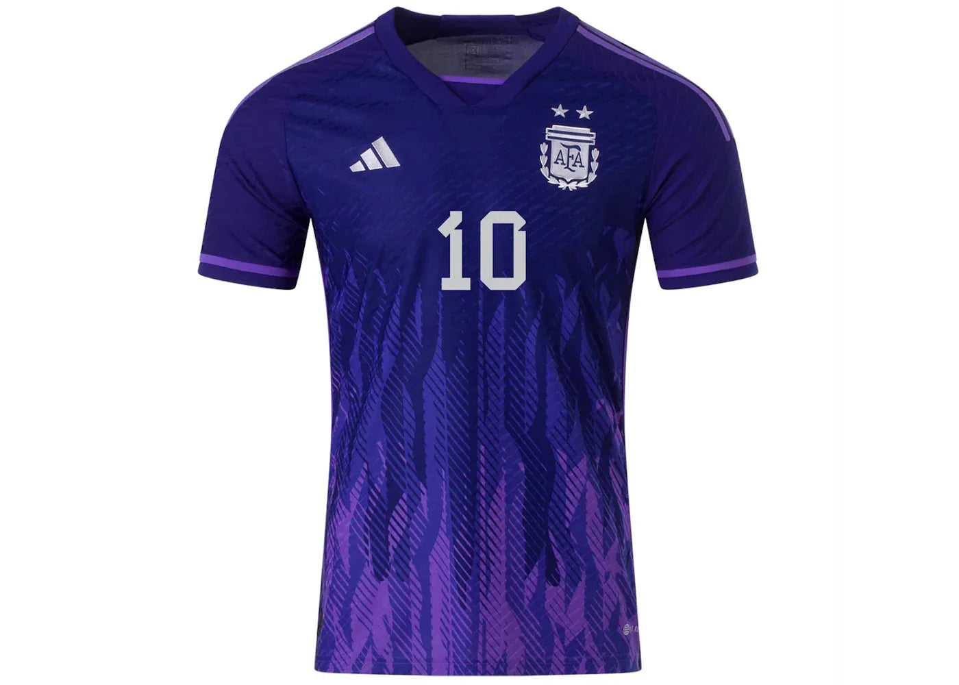 adidas Argentina 2022-23 Messi Away Jersey Legacy Indigo/Purple