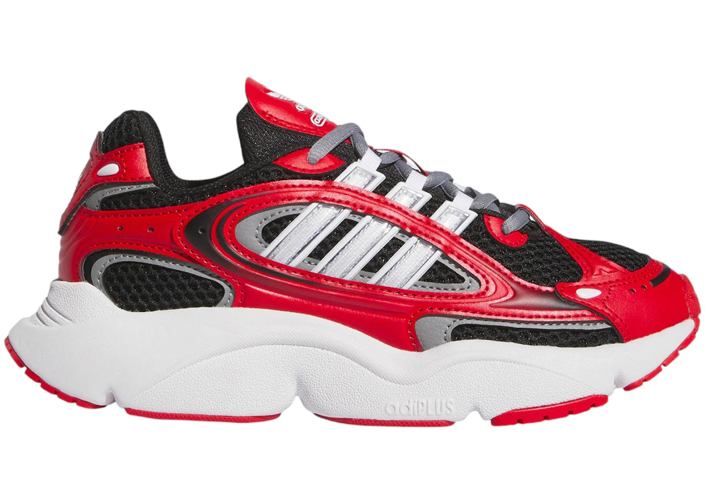 adidas gazelle silver green womens adidas Ozmillen Better Scarlet Cloud White Grey Three (GS)