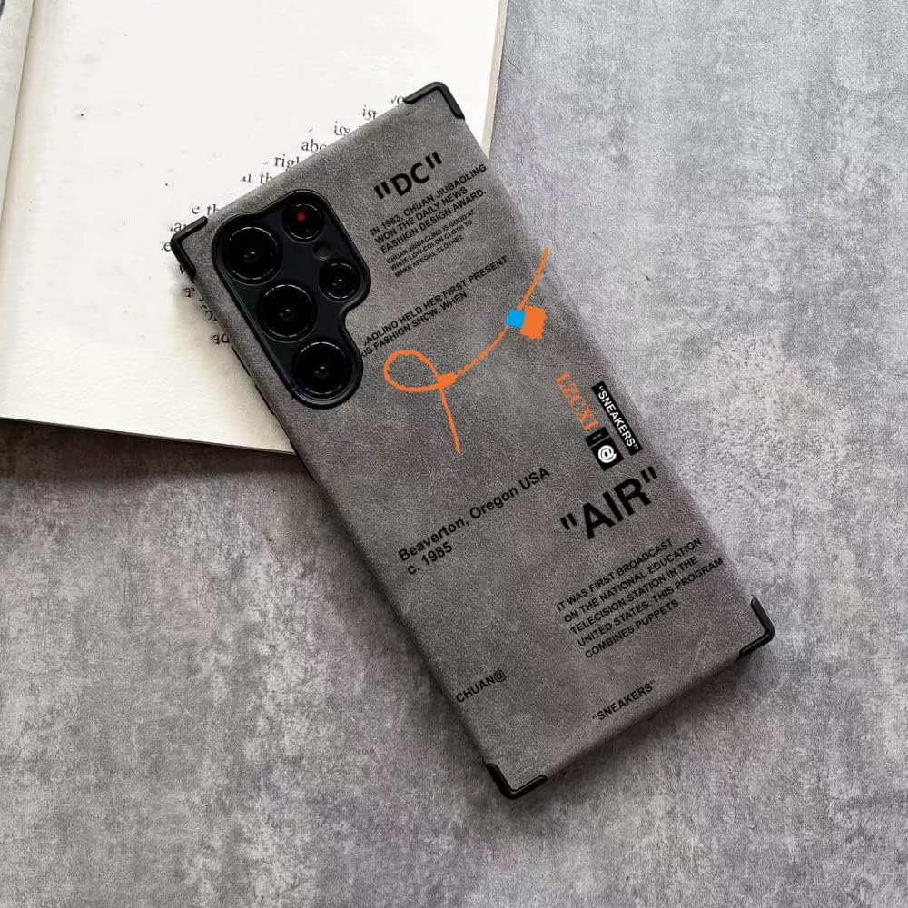 Galaxy S25 Series Sneaker Label Leather Edge Case