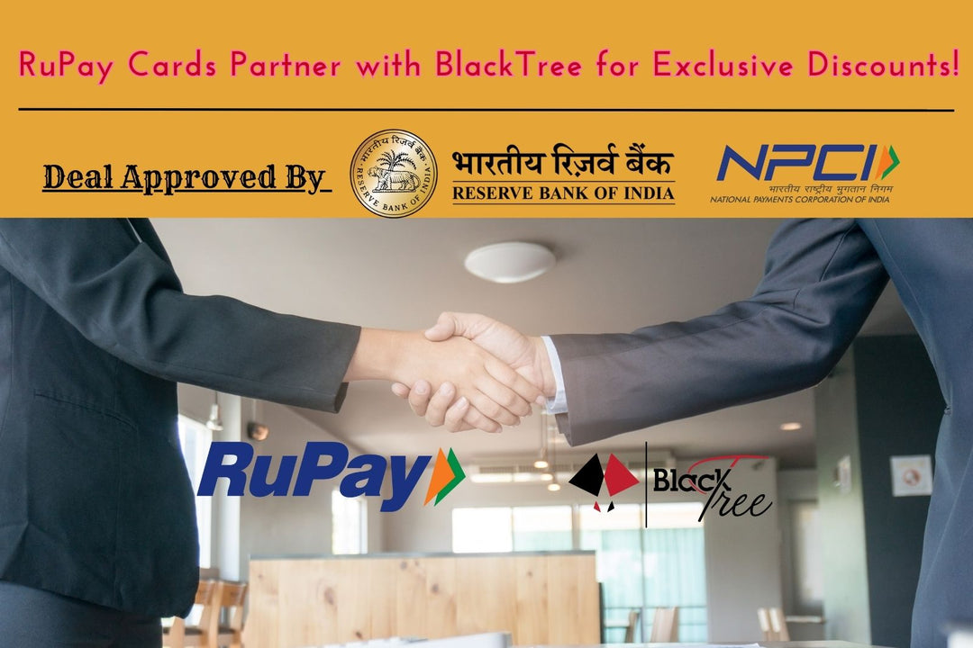 RuPay Cards Partner with BlackTree for Exclusive Discounts!