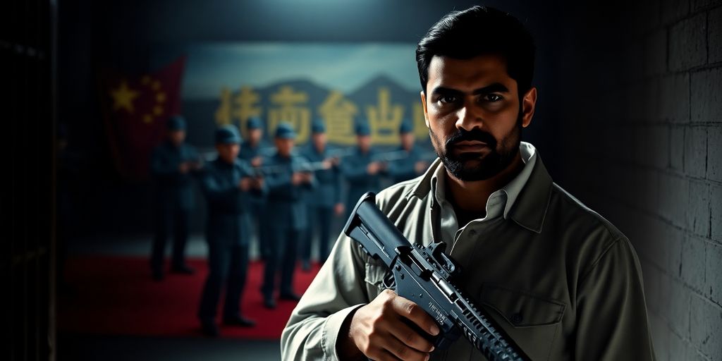 भारतीय जासूस, चीन, हथियार, कमांडो प्रशिक्षण, जेल