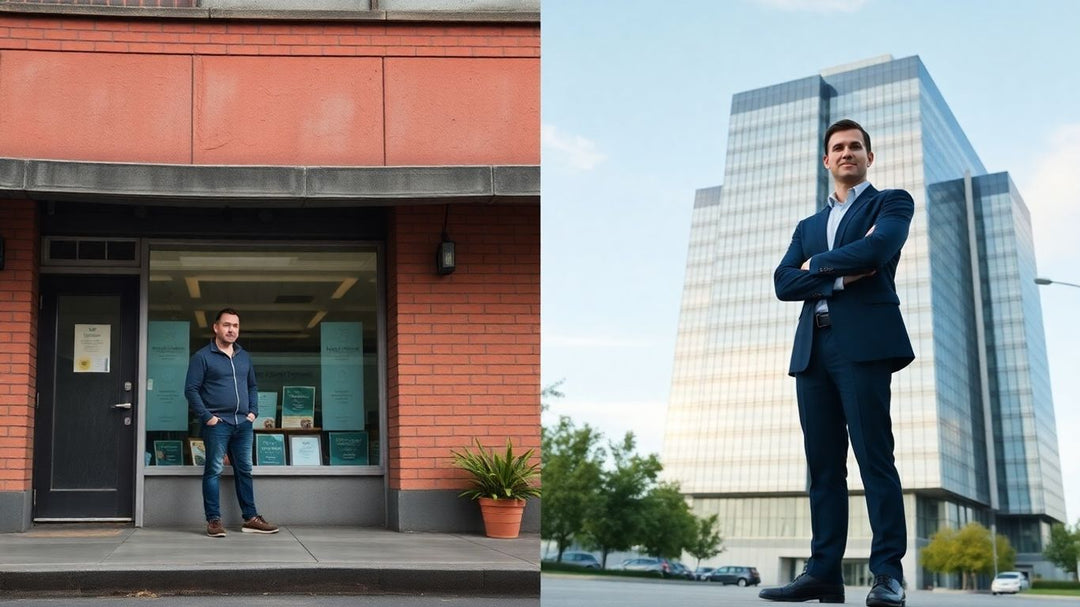 Journey from small shop to corporate empire.