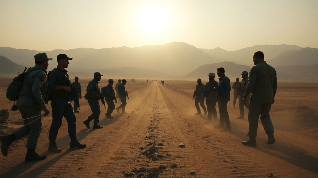 Afghan and Pakistani soldiers at a tense border.