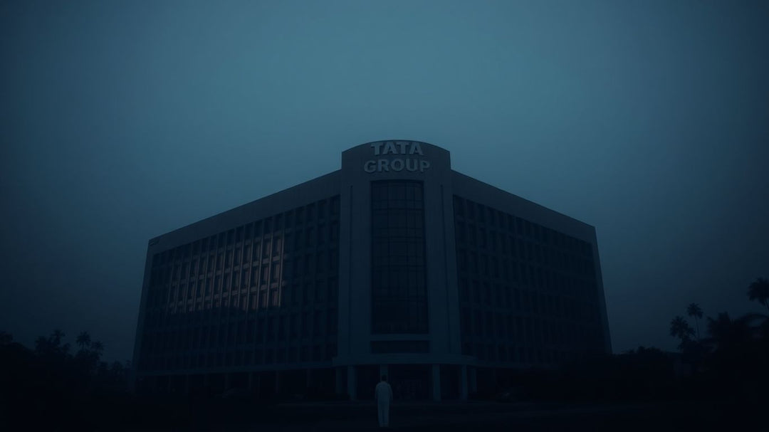 Tata Group headquarters under a cloud of financial difficulty.