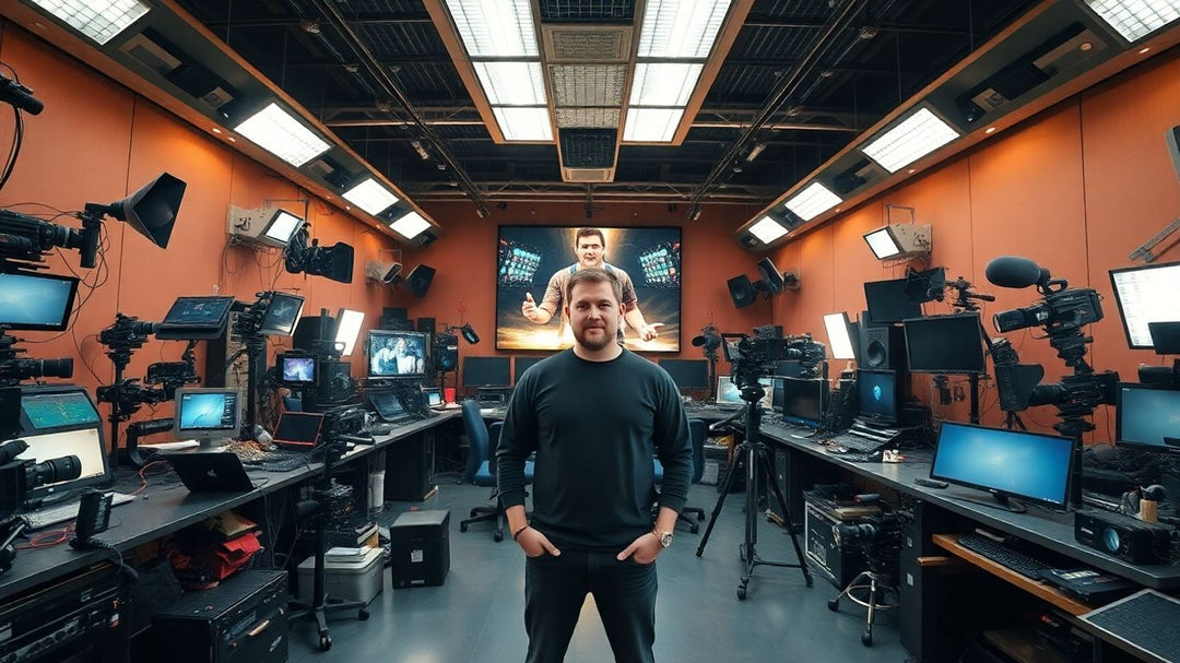 MrBeast's incredible studio, a hub of viral video production.