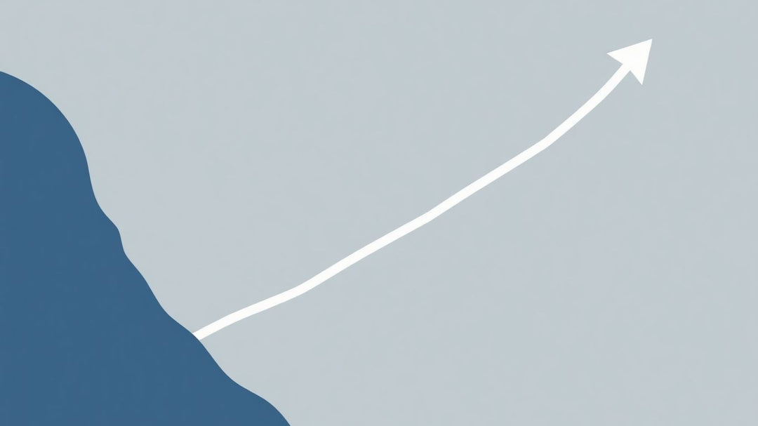 A graph showing a sharp fall and then a rise.