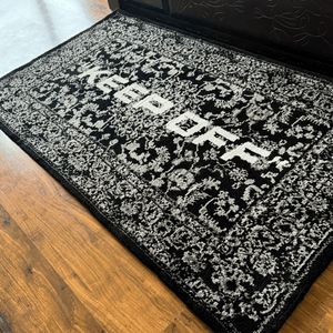 Keep Off  Machine Made Rug