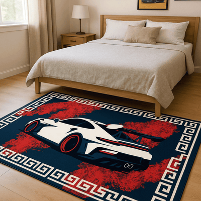 Car Machine Tufted Rug