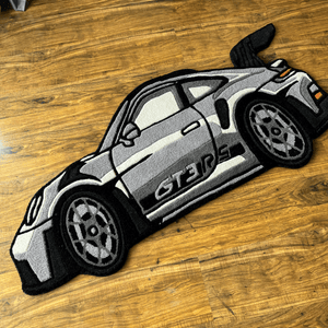 gt3 Car Hand Tufted Rug