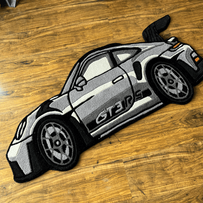 gt3 Car Hand Tufted Rug