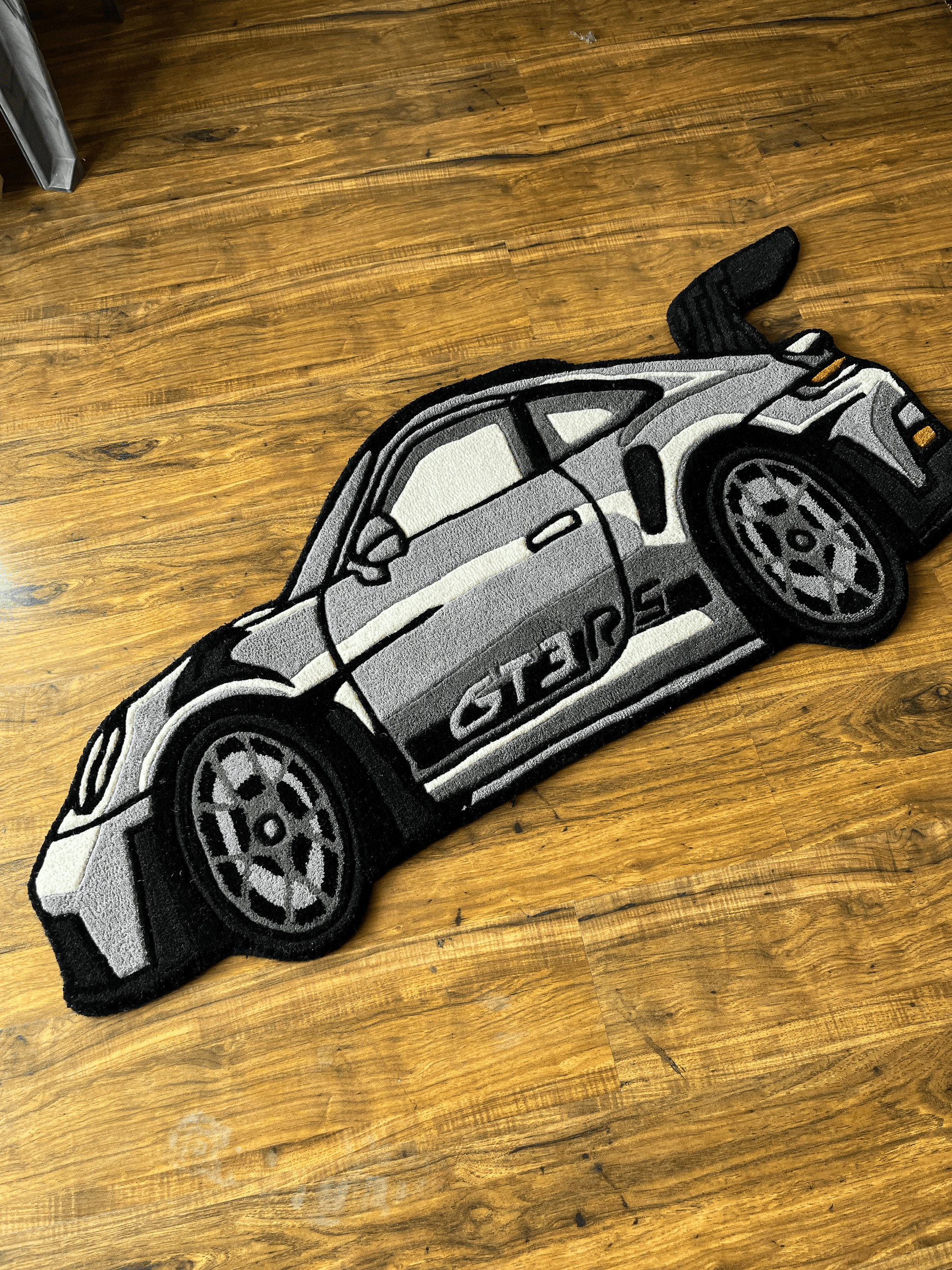 gt3 Car Hand Tufted Rug