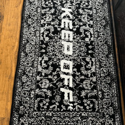 Keep Off  Machine Made Rug