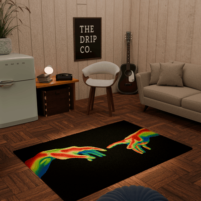 Love hands emotion Tufted Rug