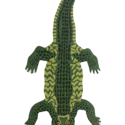 Crocodile flat Rug