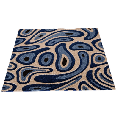 Evil Eye emotion Tufted Rug
