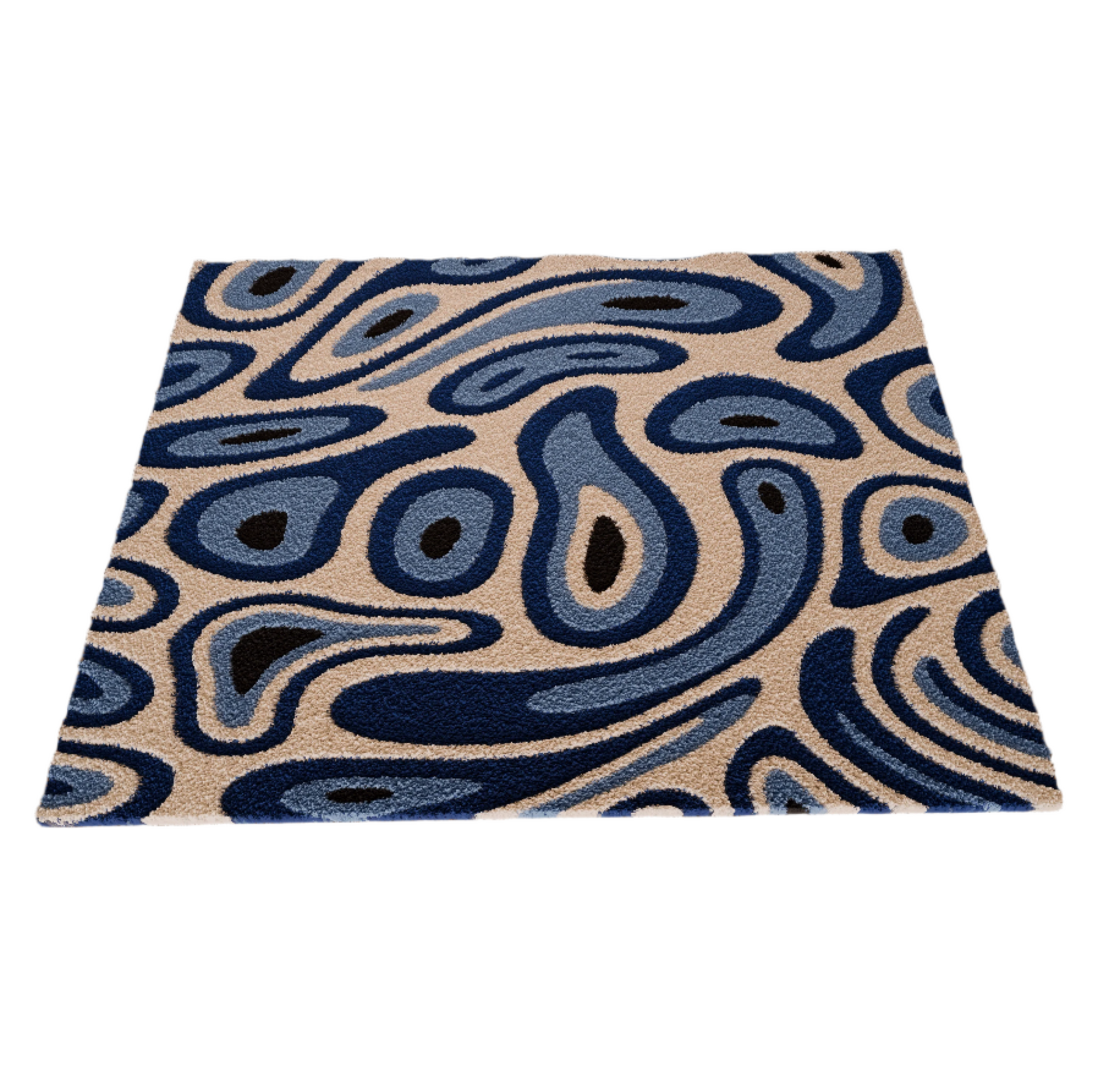 Evil Eye emotion Tufted Rug
