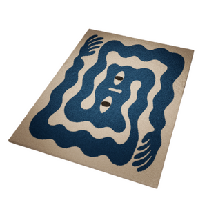 Anxiety hands emotion Tufted Rug