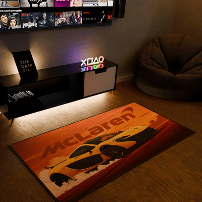 McLaren inspired Washable Rug