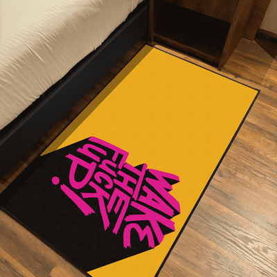 Wake up Washable Rug