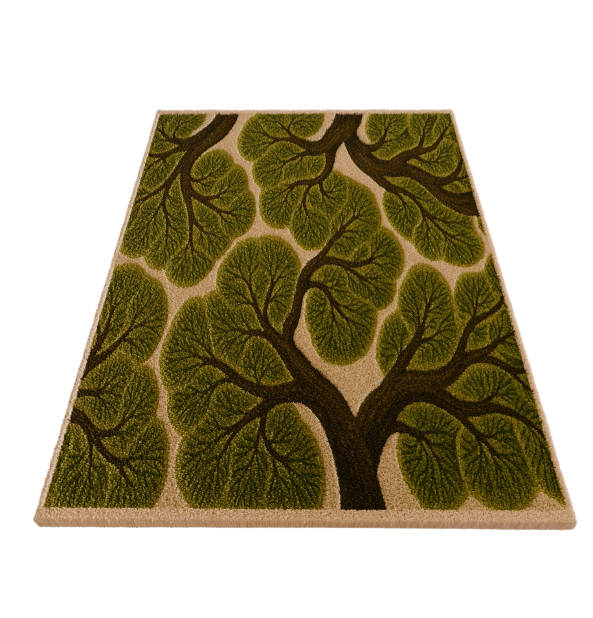 Forest trees emotion Tufted Rug