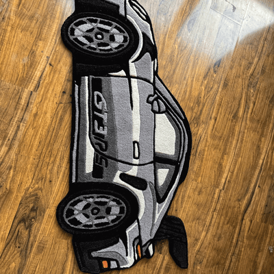 gt3 Car Hand Tufted Rug