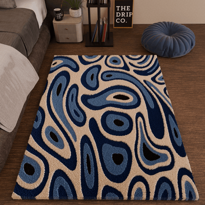 Evil Eye emotion Tufted Rug