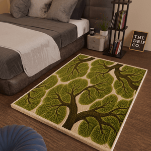 Forest trees emotion Tufted Rug
