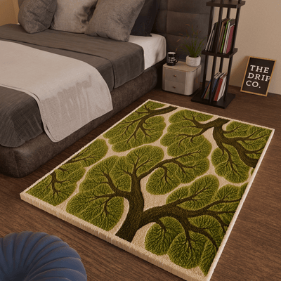 Forest trees emotion Tufted Rug