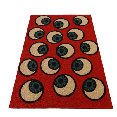 Anxiety eye emotion Tufted Rug