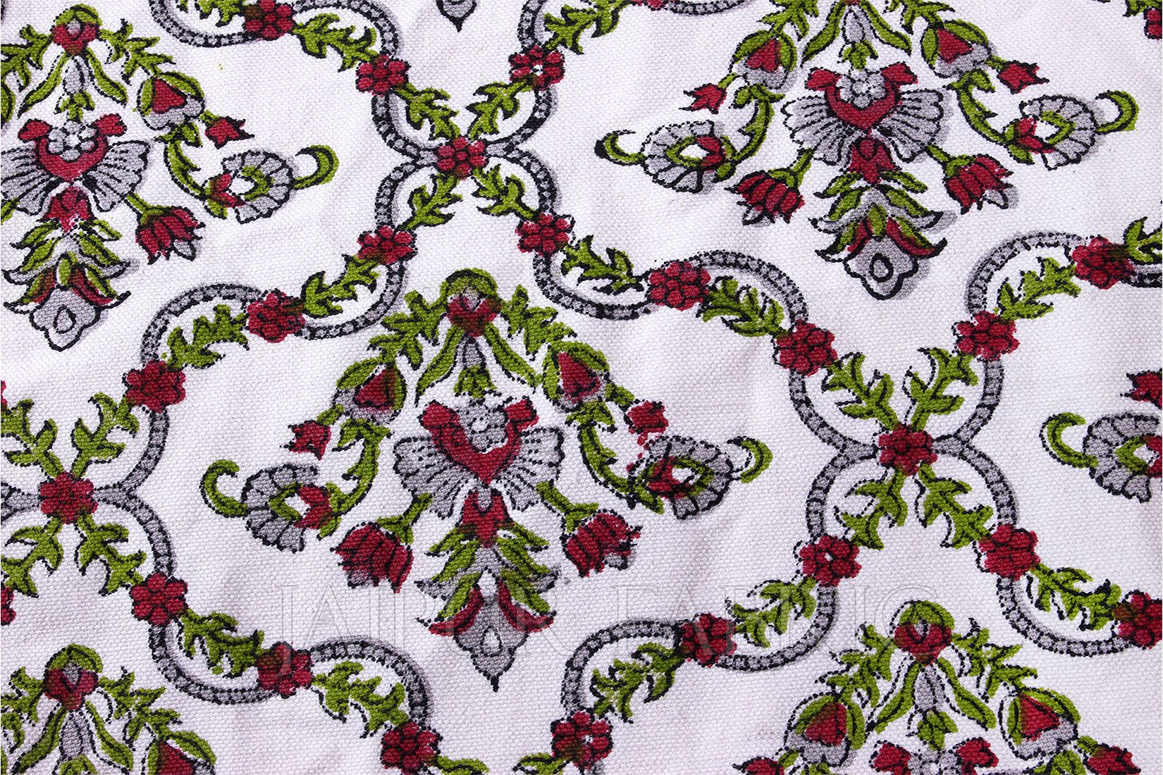 Red and Green Designer Table Runner