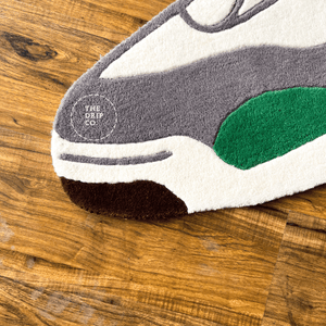 Green Custom Shoe Rug