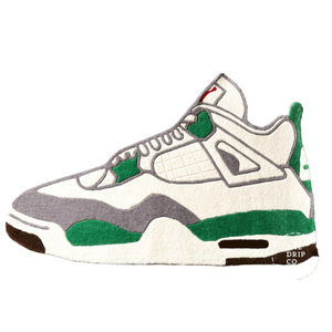 Green Custom Shoe Rug