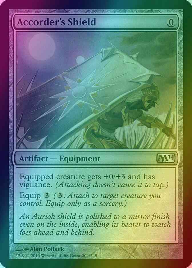 Accorder's Shield [204] [Magic 2014] [Foil]
