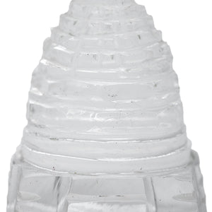 Sphatik Shree Yantra made By Real Crystal