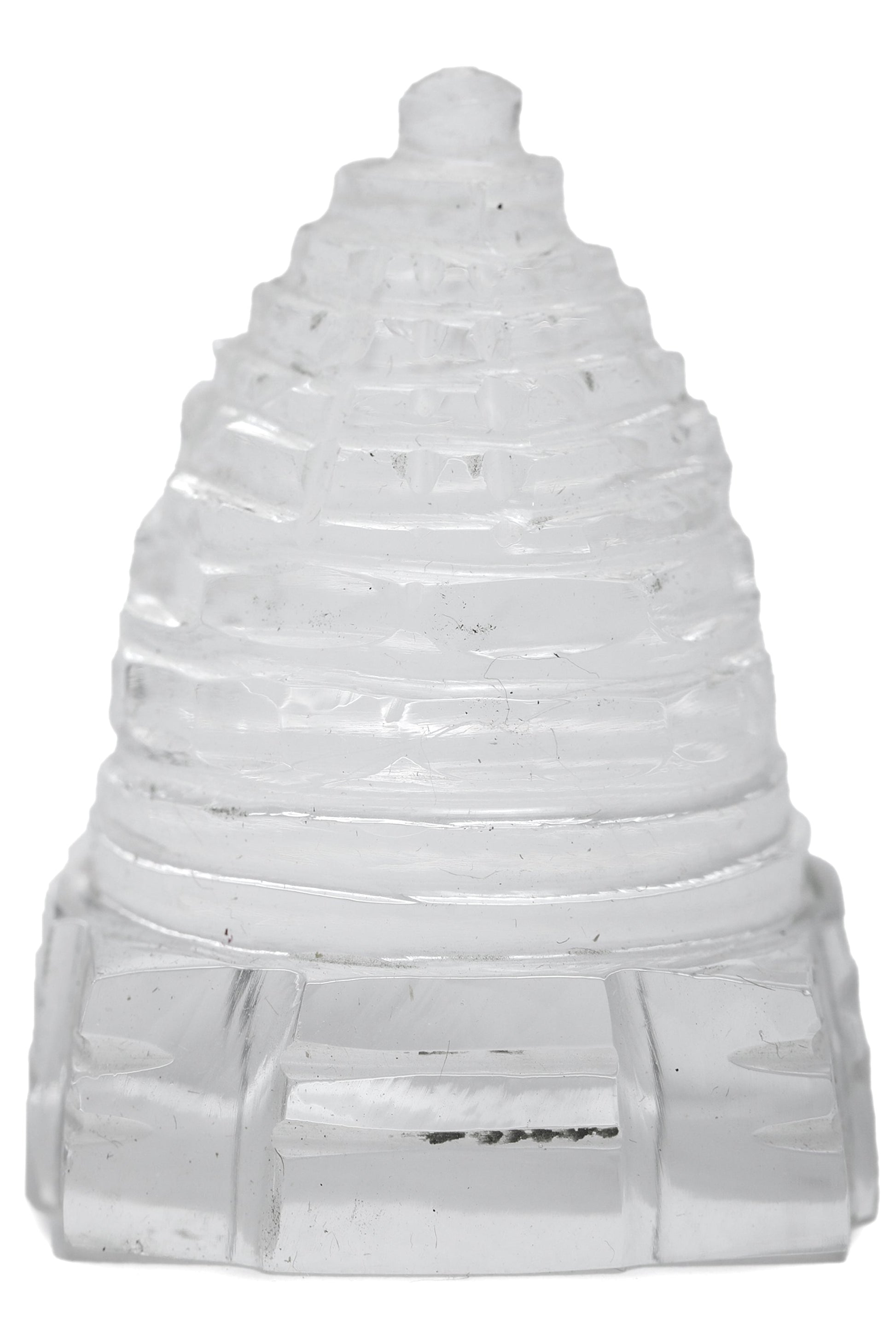 Sphatik Shree Yantra made By Real Crystal