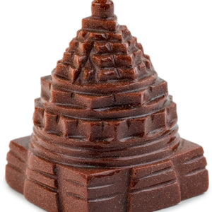 Sunstone Shree Yantra on Ashtalakshmi made by Real Crystal