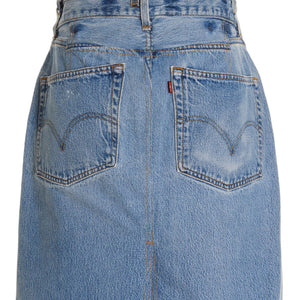 Re/Done Double Waisted Pencil Re Done X Levis Skirt