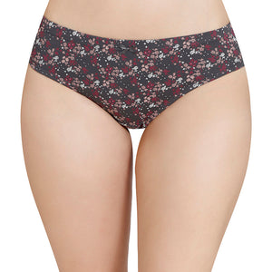 Inner Elastic Printed Mid Rise Bikini Panty (Pack of 3)
