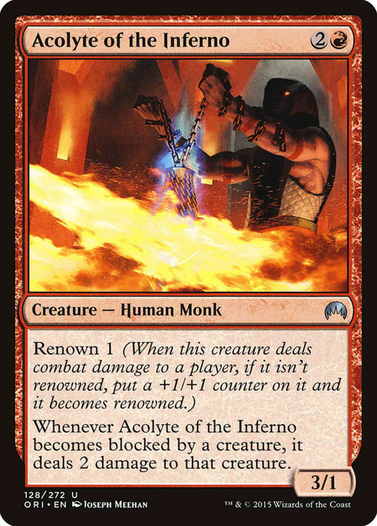 Acolyte of the Inferno [128] [Magic Origins] [Non-Foil]